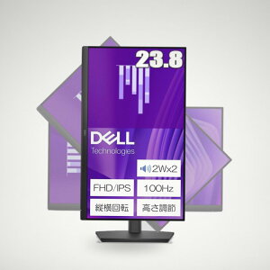 Dell �t���f�B�X�v���C E2425HSM 23.8�^/1920×1080/HDMI�ADisplayPort�AVGA/�u���b�N/�X�s�[�J�[:����