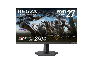 REGZA �Q�[�~���O���j�^�[ RM-G276N 27�C���` QHD Fast IPS