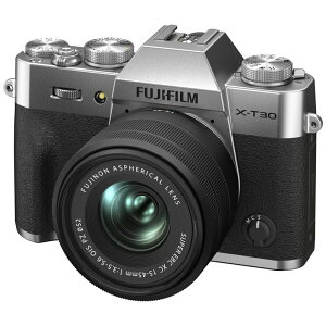 �x�m�t�C����(FUJIFILM) �~���[���X��� X-T30II XC�����Y�L�b�g �V���o�[ F X-T30 II LK-1545-S JP ���p�񌾌ꃂ�f��