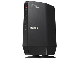 BUFFALO Wi-Fi 7(11be)�Ή��f���A���o���hWi-Fi���[�^�[ 5764+688Mbps AirStation WSR6500BE6P-BK [�u���b�N]