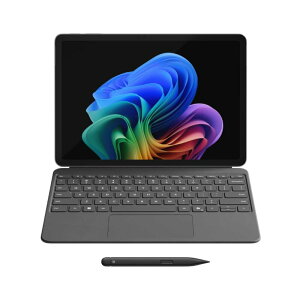 �}�C�N���\�t�g ���ʃ��f�� Surface Pro 12 �C���` �v���`�i Snapdragon X Plus/16/256 + �L�[�{�[�h(�X�����y���t��)�X�g�[�� �O���[ + 45W USB-C �[�d�� EP2-46399