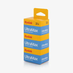 Kodak �J���[�l�K�t�B���� 35mm ULTRAMAX400 36���B 3�{�Z�b�g 1024389