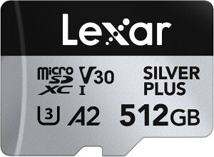 Lexar Silver Plus Micro SD�J�[�h 512GB