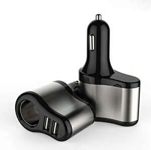 VK[\Pbg+ 2USBt J[`[W[ USB 2䓯[d 12V-24V [d X}z ԍڏ[d USB|[g ԗp 2USB X}zANZT[ Ɠd 2.1A 1.0A ^ubg[d