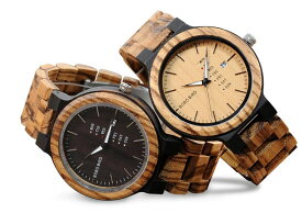 木製 腕時計 クォーツ ウッド クロノグラフ ルミナスハンズ メンズ ボボバード 男性 BOBO BIRD MEN'S Watch Wood