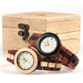 BOBO BIRD 木製 腕時計 生活防水 軽量 女性 レディース ボボバード ウッド ウォッチ WOOD WATCH 日付表示
