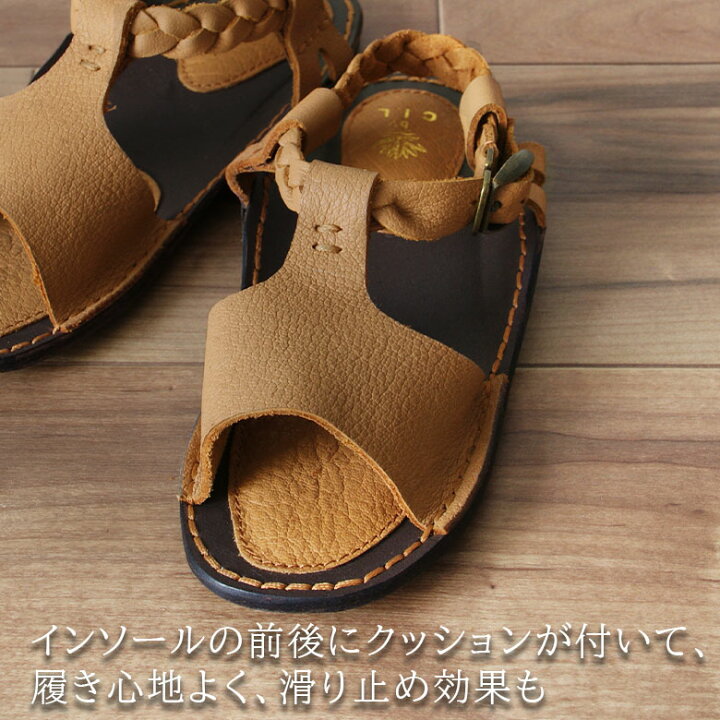 楽天市場】【Outlet50%OFF】 本革 サンダル レディース レザー レザー 