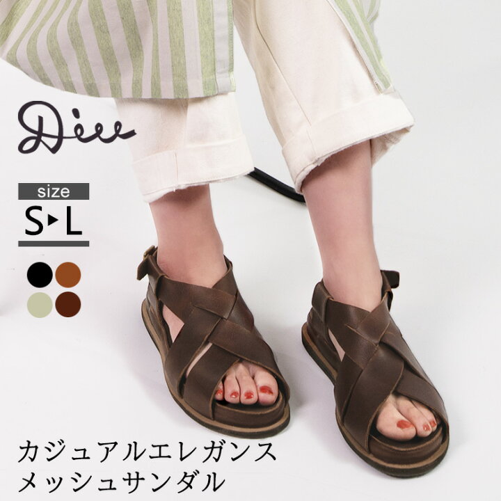 楽天市場】【楽天スーパーセール】 Diu ディウ メッシュサンダル 