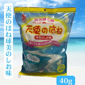 天使のはね 球美のしお味（40g）天使の羽 天使のはね お菓子 塩せんべい 沖縄 ローカル お菓子 塩 せんべい 煎餅 塩煎餅 沖縄通販 ご当地スナック菓子 ご当地スナック 御当地お菓子 ご当地お菓子 ご当地スナック 沖縄土産お菓子 沖縄土産通販 沖縄お土産通販 ふわふわ