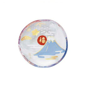 豆皿 富士山 めでたmono アデリア 石塚硝子（6069）豆皿 ギフト