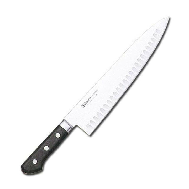 楽天市場】ミソノ モリブデン鋼シリーズ 牛刀 21cm（サーモン型）（NO 