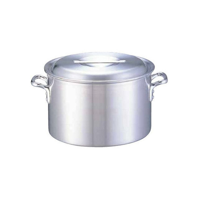 アルミDON 半寸胴鍋 18cm アカオアルミ（AHV13018）9-0033-0201業務用：ANNON キッチン・業務用食器