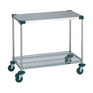 サイドアップエレクターカート ワーキングカート1型 NWT1DU-S(143081)07-0700-0112サービスワゴン キャリー カート 配膳 ワゴン 同梱不可 代引き不可