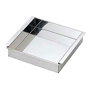 杏仁豆腐器 小 (046271)07-0188-0601流し缶 寒天型 ゼリーカップ 製菓用品 ゼリー型