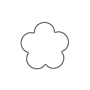 たかもりの 生抜 梅 中 (077108)07-0302-0302野菜抜き型野菜抜き型 抜型 うめ ウメ 製菓用型