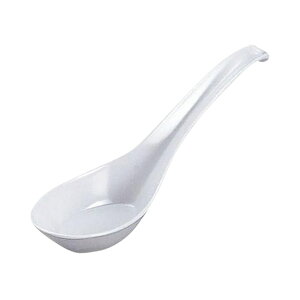 メラミンレンゲ C-77 小 DX 白(298049)07-0542-1301れんげ レンゲ 蓮華 スプーン レンゲスプーン