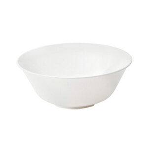 ポリプロピレン食器 ラーメンどんぶり No.1717W 白(320105)07-0597-0601丼 丼ぶり 食器 メラミン食器 食堂 介護用 養護