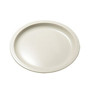 ポリプロピレン食器 丸皿 26cm No.1708 GR グレー(607716)07-0597-0306皿 食器 メラミン食器 食堂 介護用 養護 プラ