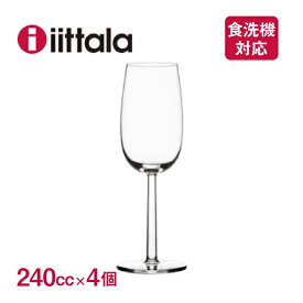 イッタラ ラーミ スパークリング 240cc 4個セット iittala Raami（1026947）グラス 食洗器可 北欧食器