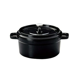鉄製ココット/ホーロー仕上 ブラック 18cm 6個セット KOYO コーヨー（S9953005）洋食器 業務用食器