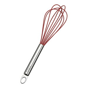 クイジプロ シリコン エッグ・ウィスク 74-699005 レッド(BUI0411)1-0485-0203