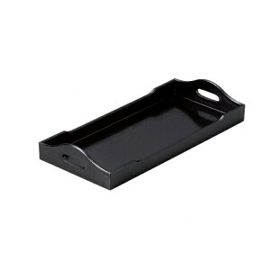 ミニカスター盆 黒 5個セット 和美作日 Wabisabi(3-388-10)盆 漆器