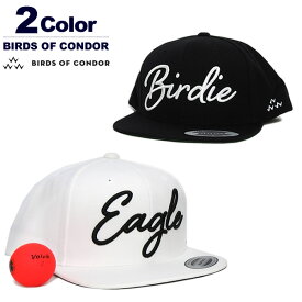 バーズオブコンドル 帽子 キャップ メンズ レディース ゴルフ ロゴ 手洗い可能 BIRDSOFCONDOR TEMC8F01 定番