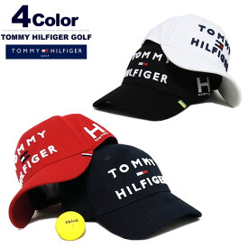 トミー ヒルフィガーゴルフ メンズ レディース 帽子 キャップ コットン ロゴ刺繍 TOMMYHILFIGERGOLF THMB903F 定番