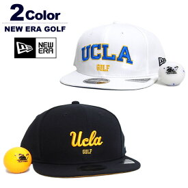 ニューエラゴルフ 帽子 キャップ メンズ 9FIFTY ORIGINALFIT UCLAコラボ ロゴ 刺繍 NEWERA 2023春夏