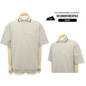 サルベージパブリックコレパ メンズ ゴルフウェア ポロシャツ 半袖 オーバーサイズ ドットメッシュ ハワイ HAWAII SALVAGEPUBLICKOLEPA SVKA4016 2024春夏