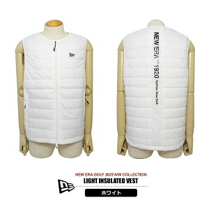 j[GSt xXg Y Ci[xXg tWbv  m[J[  ~Mۉ d y NEWERA Light Insulated Vest 2025H~