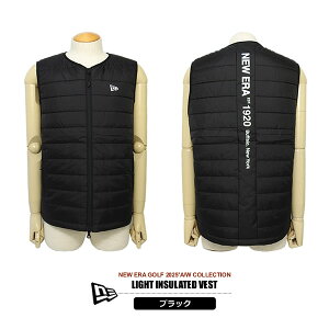 j[GSt xXg Y Ci[xXg tWbv  m[J[  ~Mۉ d y NEWERA Light Insulated Vest 2025H~