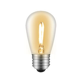 【16個セット】 LEDクリア電球 フィラメント電球 エジソンランプ 消費電力1W 口金E26 色温度2700k 電球色 全光束150lm 15W形相当