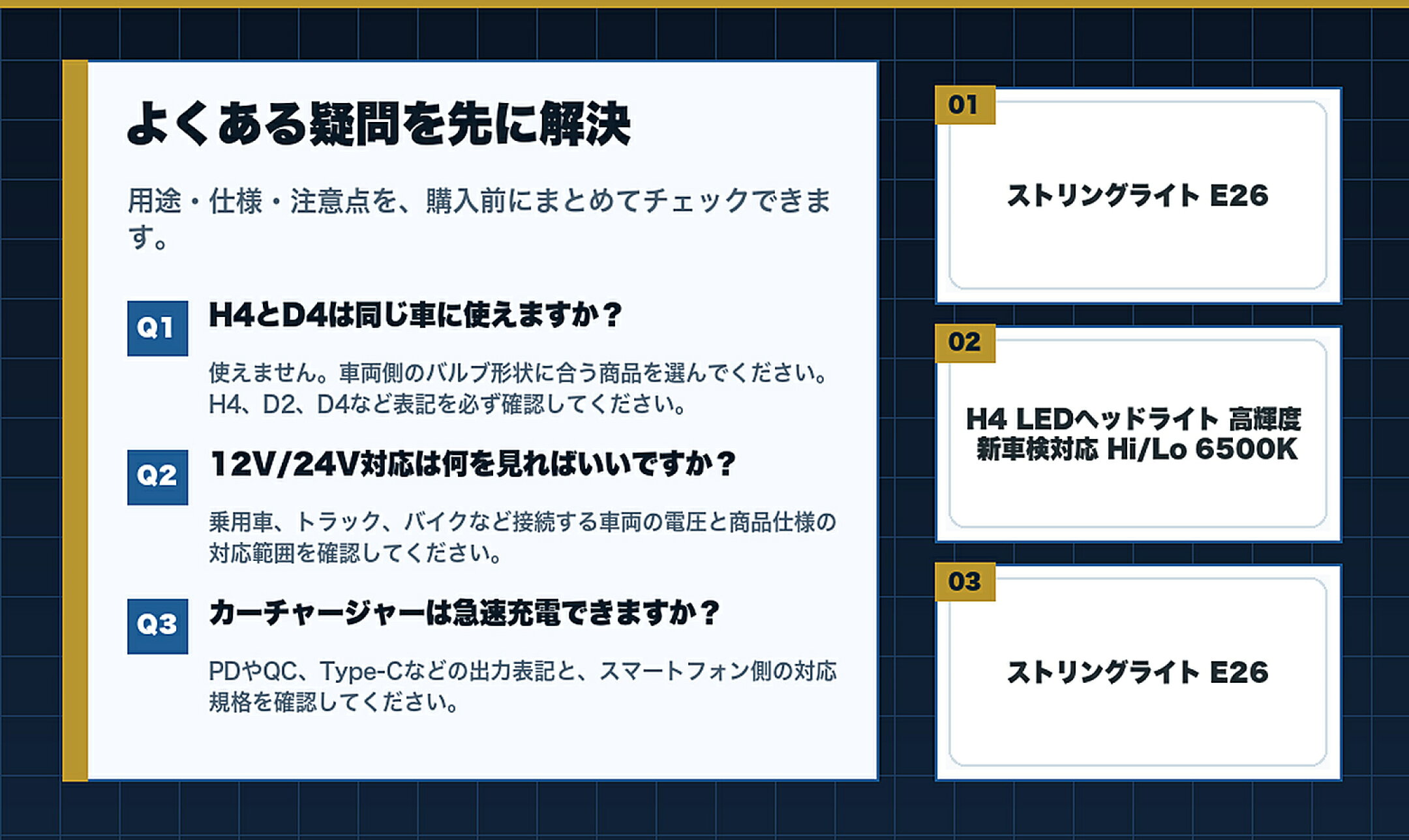 ガレージまわりで選ぶ車用品特集のよくある質問と購入前チェック
