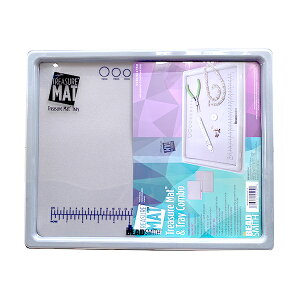 BEADSMITH�r�[�Y�X�~�X�r�[�Y�g���[���r�[�Y�}�b�g���[�W�T�C�Y�O���@��40×32.3mm�����@��35.6×27.9mm1�Z�b�g
