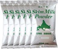 【送料無料】 よつ葉 脱脂粉乳 1kg×6袋 スキムミルク まとめ買い よつば