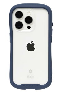 iFace Reflection iPhone 15 Pro �P�[�X �N���A �����K���X (�l�C�r�[)�y�A�C�t�F�C�X �A�C�t�H��15pro �p iphone15�v�� �p �J�o�[ �ϏՌ� ���� �X�g���b�v�z�[���z