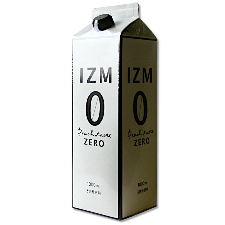 IZM ピーチテイスト ZERO 酵素ドリンク 2本