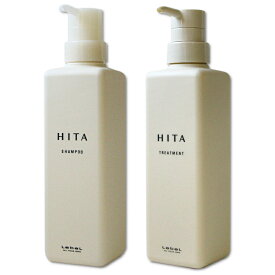 【セット販売 シャンプー＆トリートメント 】ルベル HITA ヒタ シャンプー 400ml x トリートメント 400ml | 603169 603190