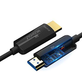 SIKAI 8K 光ファイバー HDMIケーブル 光速 HDMI 2.1 eARC HDR対応 8K@60HZ 4K@120Hz ドイツ製チップ採用 48Gbps HDCP2.2 オプティカルケーブル 超高速伝送 CEC/VRR/Dolby Visionなど支持 RTX 3080 3090/PS5/Xbox Series Xなど