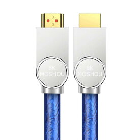 【8K安定版】SIKAI 8K HDMI ケーブル HDMI 2.1規格 8K@60Hz 4K@120Hz支持 48Gbps帯域幅 単結晶銅 銀メッキ 24K金メッキ端子 HDR/eARC/3D/HIFI対応 品質