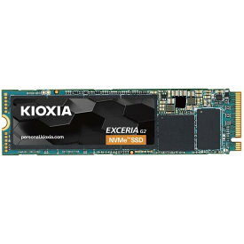 キオクシア KIOXIA 内蔵 SSD 500GB NVMe M.2 Type 2280 PCIe Gen 3.0×4 国産BiCS FLASH TLC 搭載 5年 EXCERIA G2 SSD-CK500N3G2/N 【国内正規品】