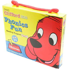 英語 絵本 Clifford Phonics Fun 12冊 ボックスセット 6 CD付