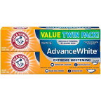 Arm &amp; Hammer アーム&amp;ハマー アドバンス ホワイト 歯磨き粉 2個パック Toothpaste with Baking Soda &amp; Peroxide