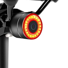 テールライト 自転車 G keni ブレーキランプ 自動点滅 高輝度 USB充電式 アルミ合金製 IP65防水 ロードバイク クロスバイク サイクル リアライト レッド
