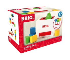 BRIO 形合わせボックス(白) 30250 1歳から 木製玩具 木のおもちゃ