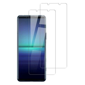 HKKAIS xperia5 ii �K���X�t�B�����y2���Z�b�g�z���Ɏq�̗p Xperia5 II SO-52A / SOG02 �p �K���X�t�B���� ���� �K���X �t�� �ی� �t�B����