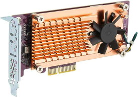 QNAP Dual M.2 22110/2280 PCIe SSD expansion card QM2-2P-244A