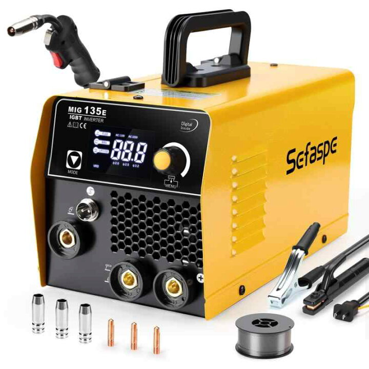 楽天市場】Sefaspe 溶接機 100v 半自動 アーク溶接機 120A 