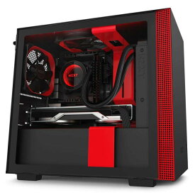 NZXT H210i Black &amp; RED ミニタワーPCケース CA-H210I-BR CS7957